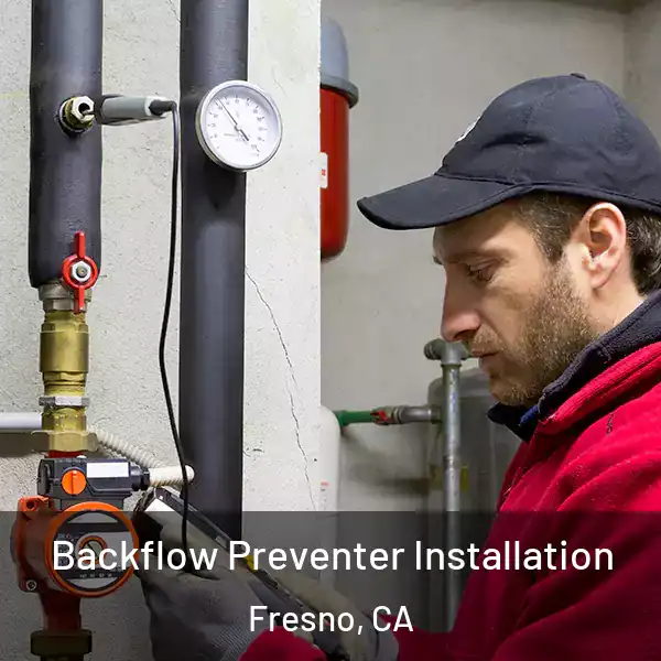  Backflow Preventer Installation Fresno, CA