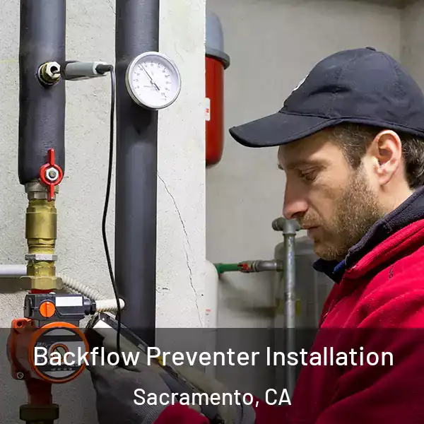  Backflow Preventer Installation Sacramento, CA
