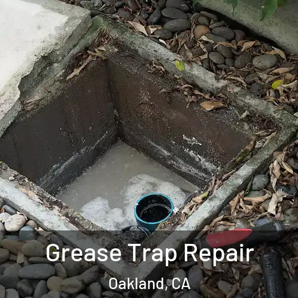  Grease Trap Repair Oakland, CA