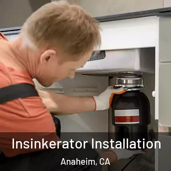  Insinkerator Installation Anaheim, CA