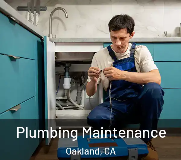  Plumbing Maintenance Oakland, CA