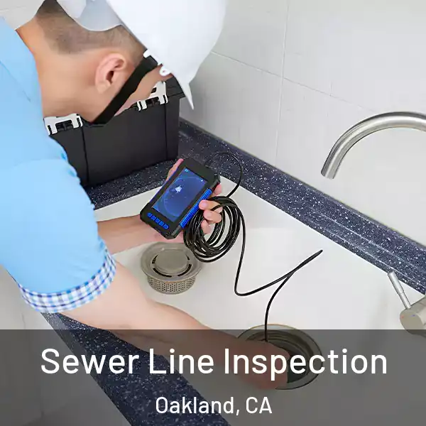  Sewer Line Inspection Oakland, CA