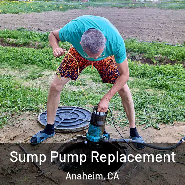  Sump Pump Replacement Anaheim, CA