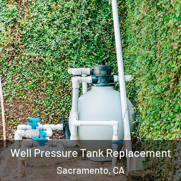  Well Pressure Tank Replacement Sacramento, CA